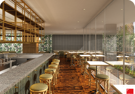 Novotel Wynyard GF public Area Render Image - 5